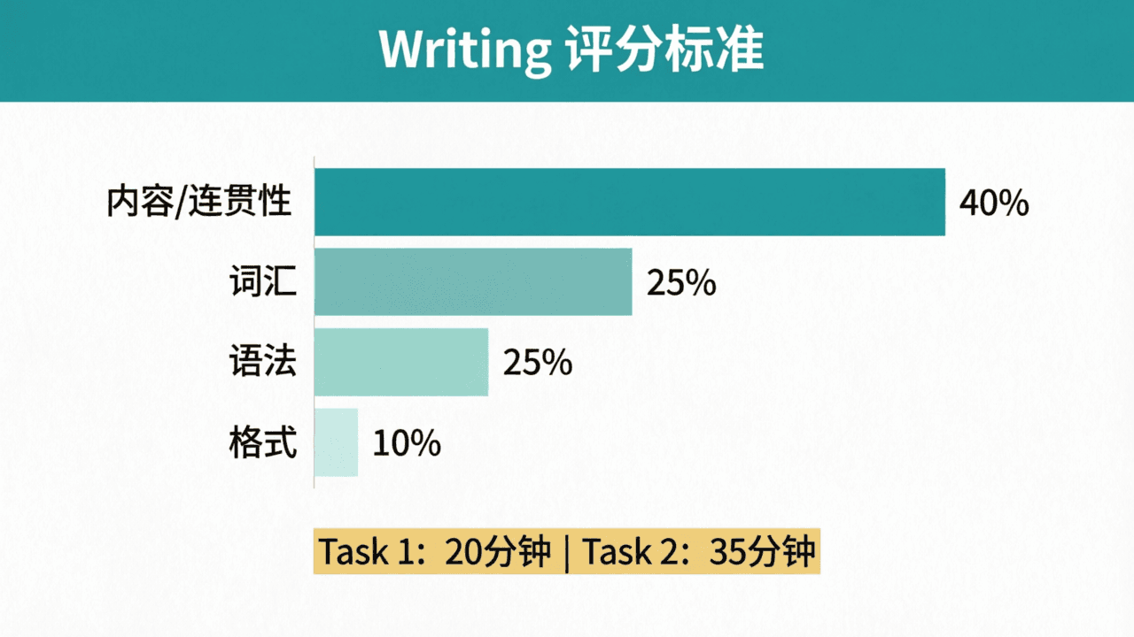 Writing 评分标准
