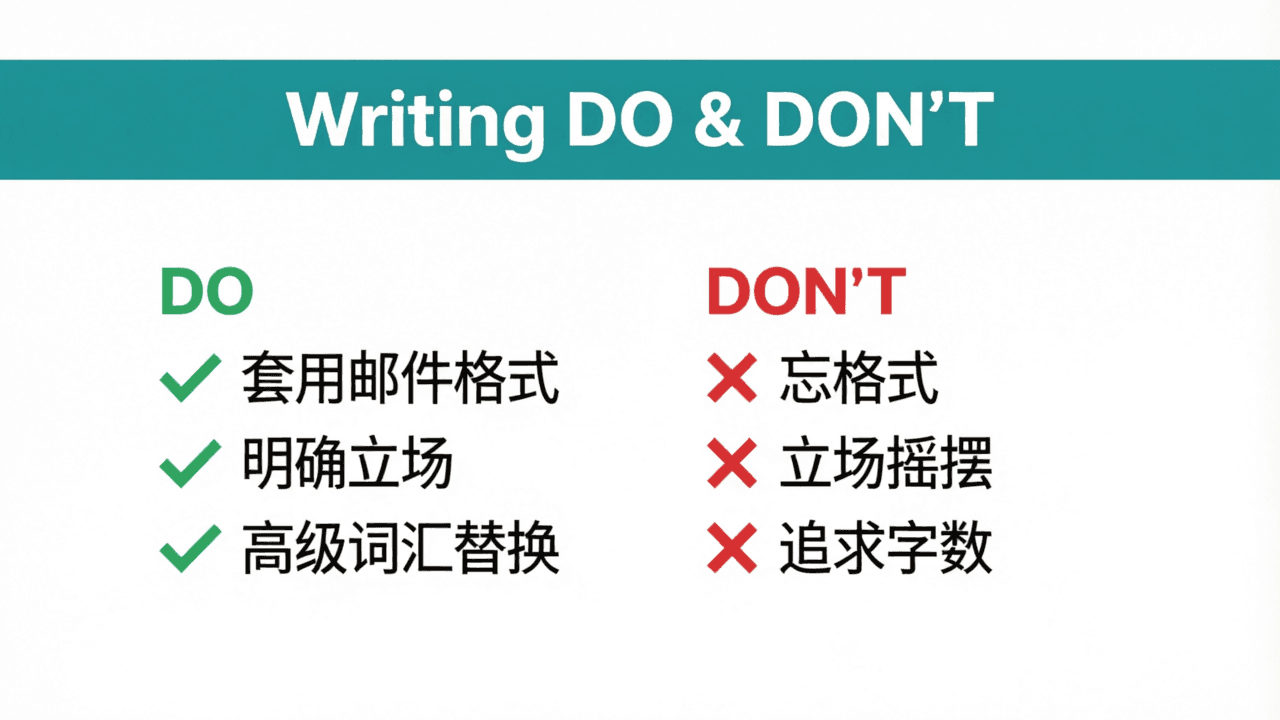 Writing DO & DON'T